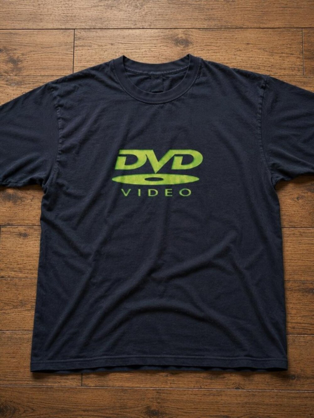 Black DVD Video T shirt